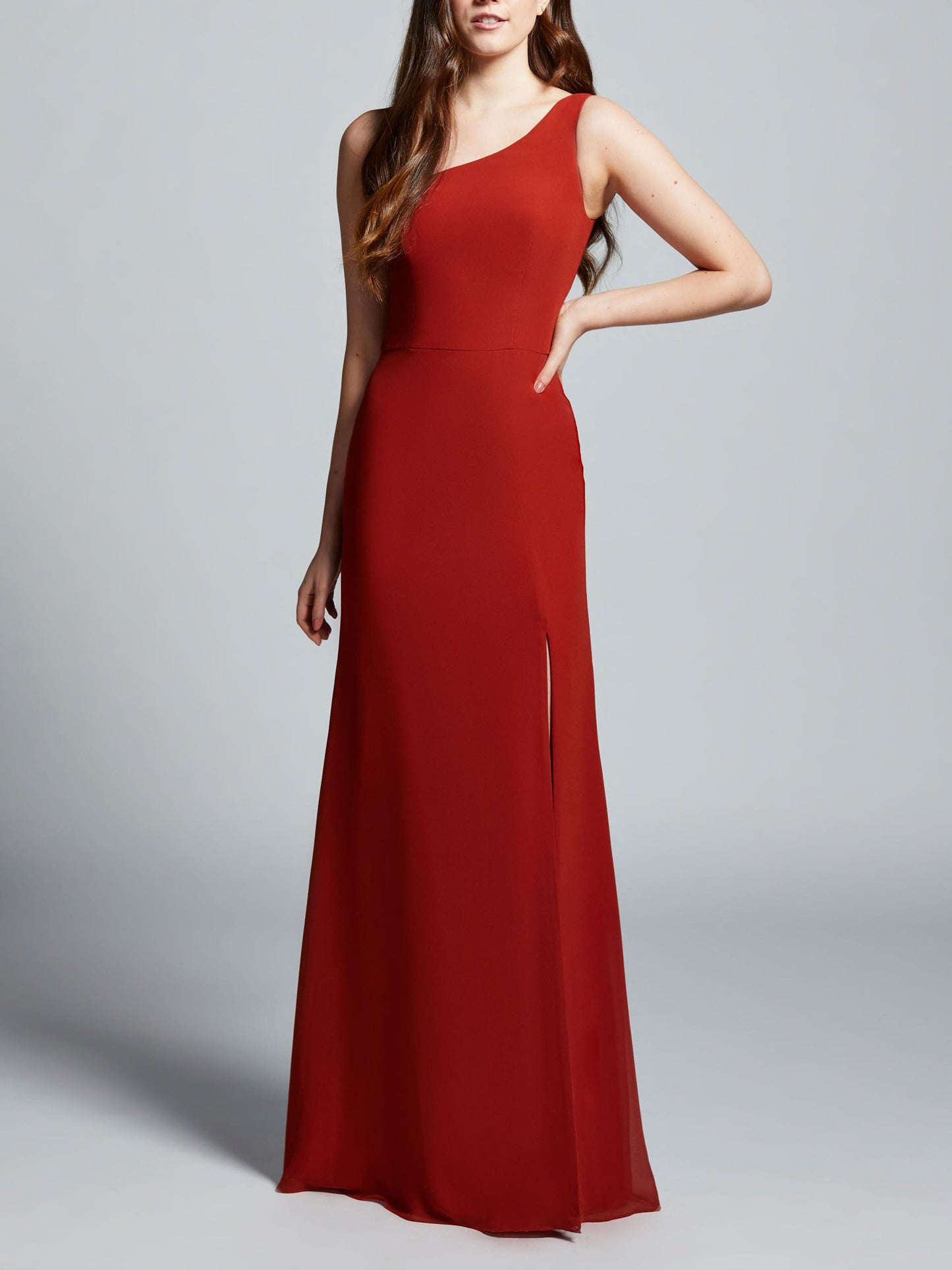 Chiffon Off the Shoulder Sleeveless