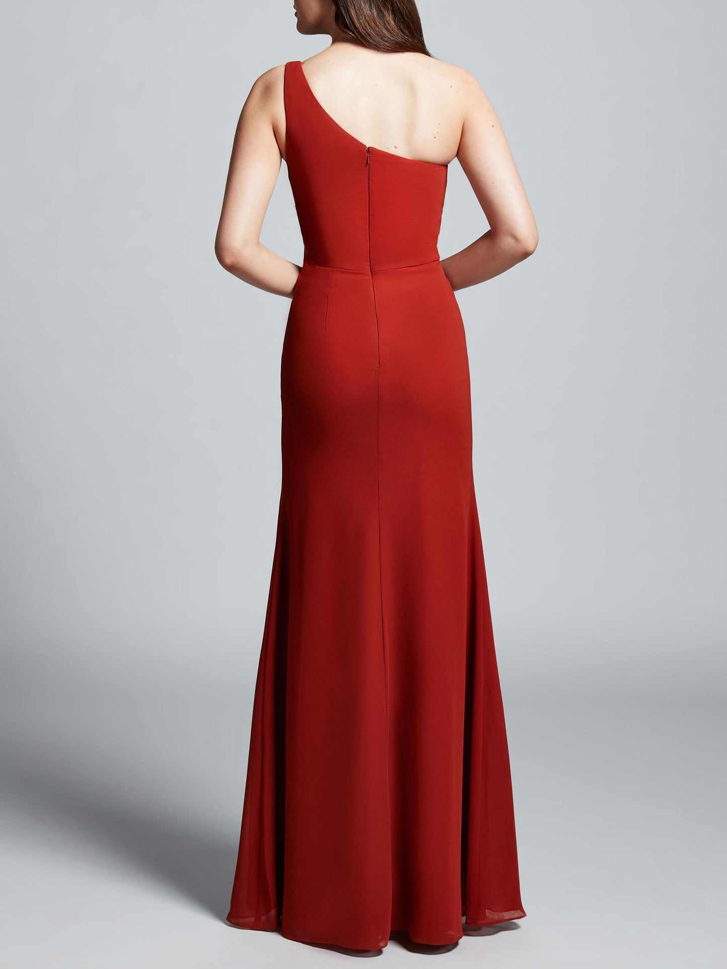 Chiffon Off the Shoulder Sleeveless