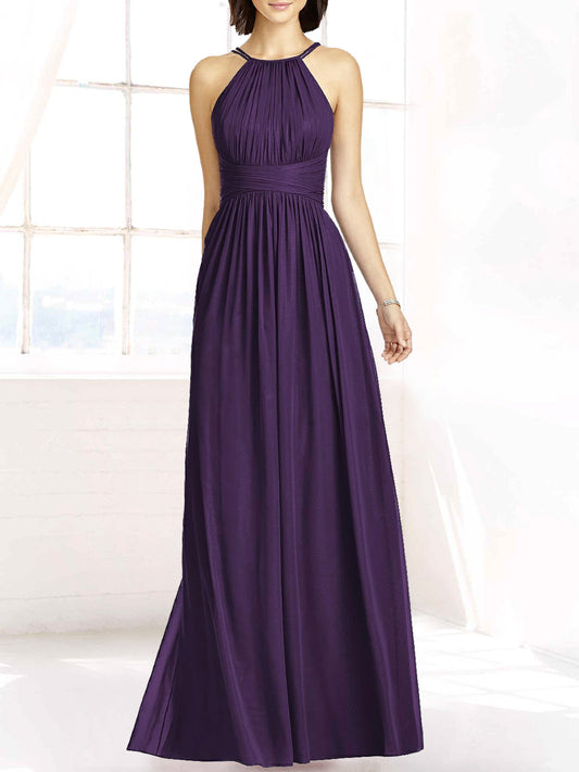 Chiffon Sweetheart Sleeveless Bridesmaid Dress| Plus Size | 60+ Colors