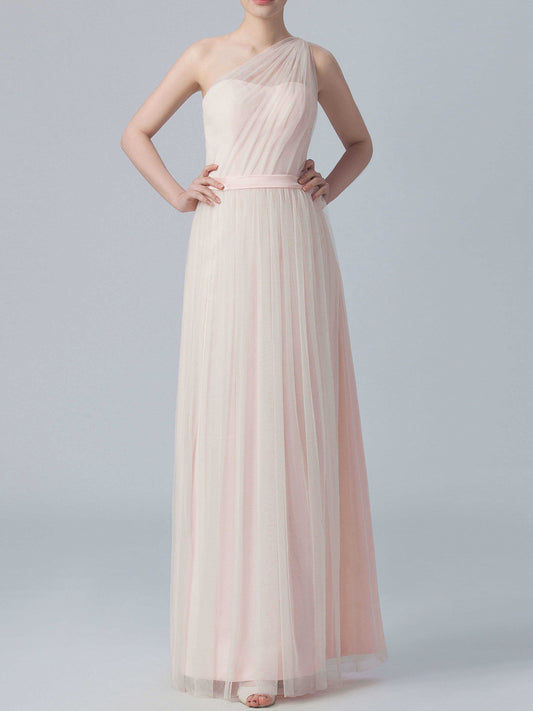 Chiffon V-Neck Sleeveless Bridesmaid Dress| Plus Size | 60+ Colors