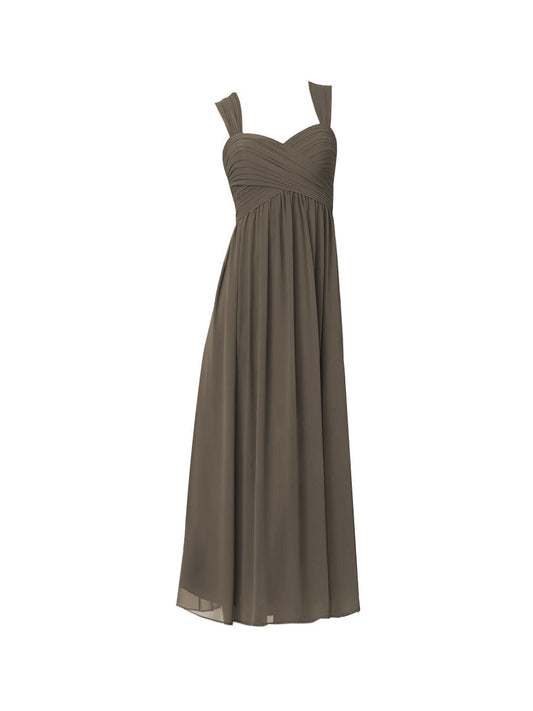 Chiffon Sweetheart Sleeveless Bridesmaid Dress| Plus Size | 60+ Colors