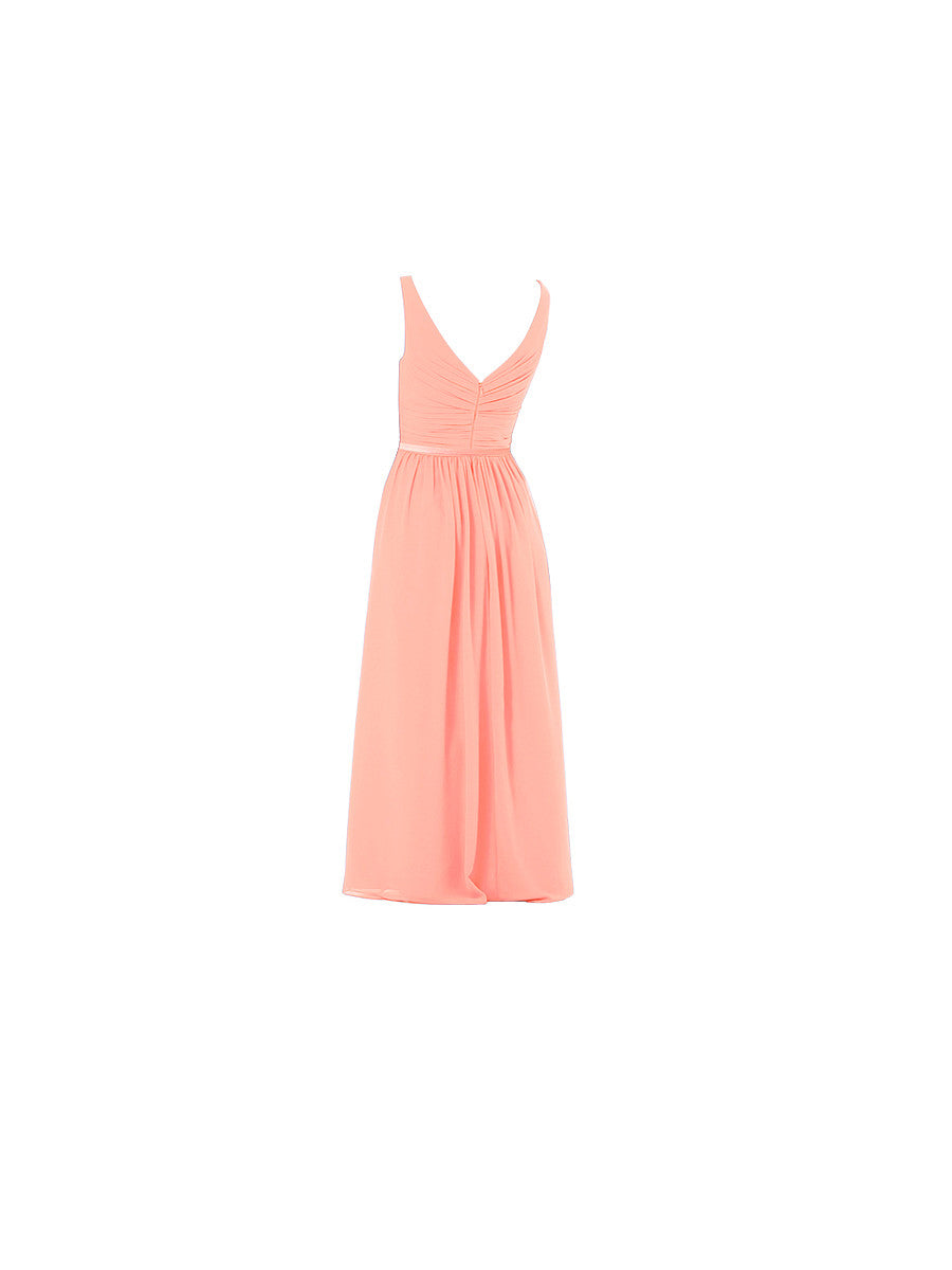 Chiffon Sweetheart Sleeveless Bridesmaid Dress| Plus Size | 60+ Colors