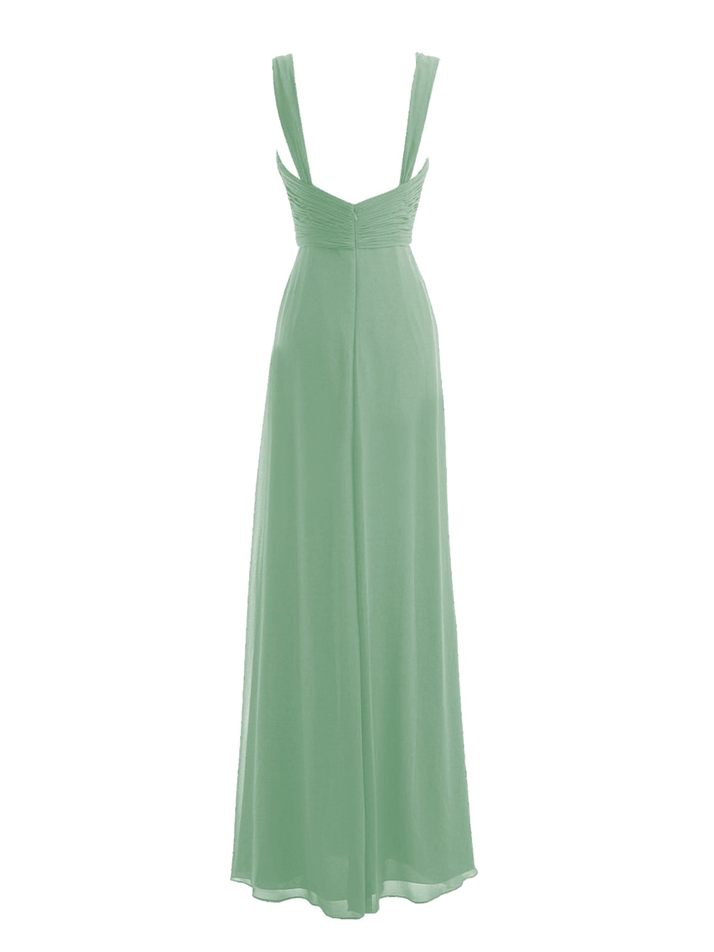 Chiffon Sweetheart Sleeveless Bridesmaid Dress| Plus Size | 60+ Colors