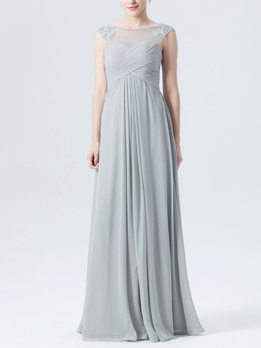 Tulle Convertible Sleeveless Bridesmaid Dress| Plus Size | 60+ Colors