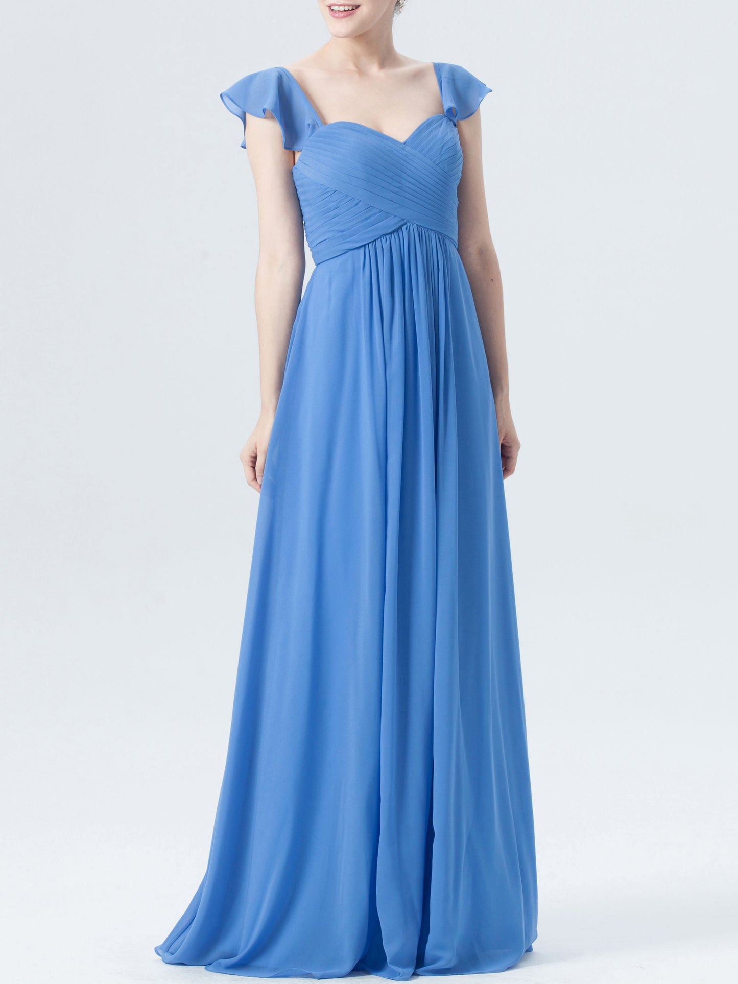 Tulle Convertible Sleeveless Bridesmaid Dress| Plus Size | 60+ Colors