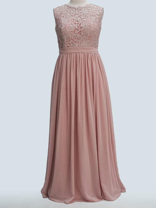 Chiffon One Shoulder Short Sleeves Bridesmaid Dress| Plus Size | 60+ Colors